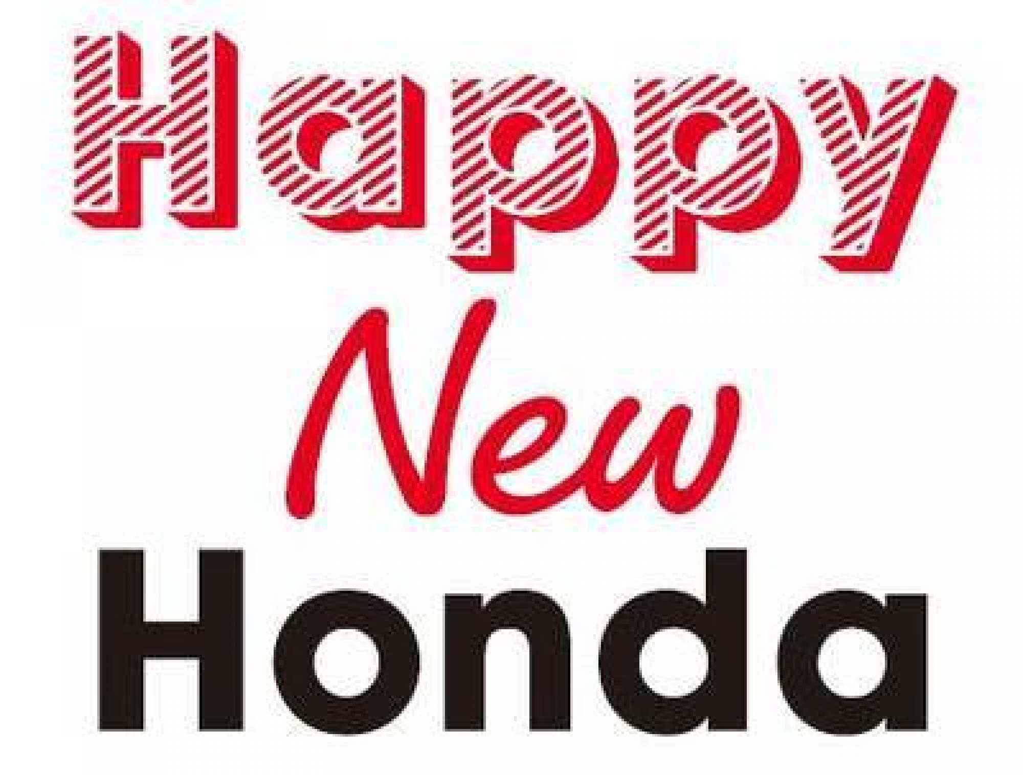 Happy New Honda ！！